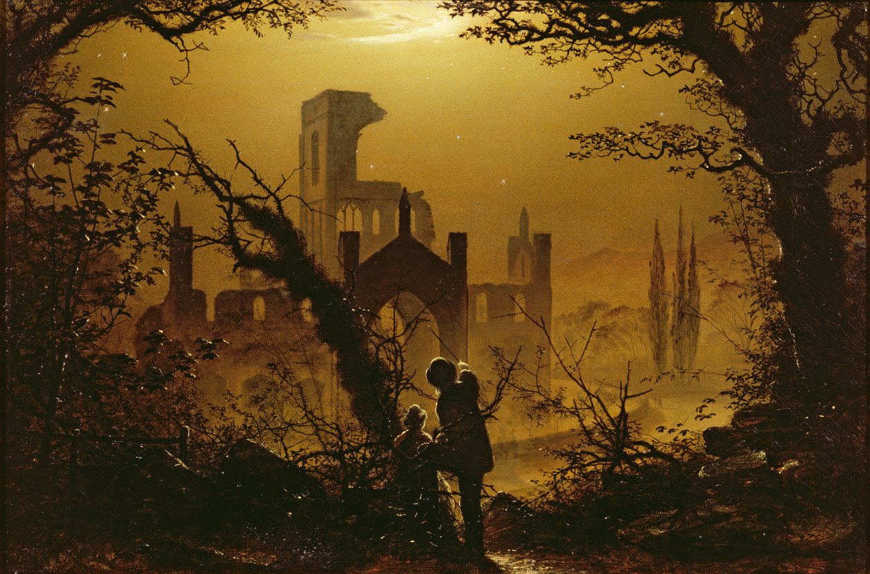 Kirkstall Abbey, Yorkshire (1877) von William Henry James Boot