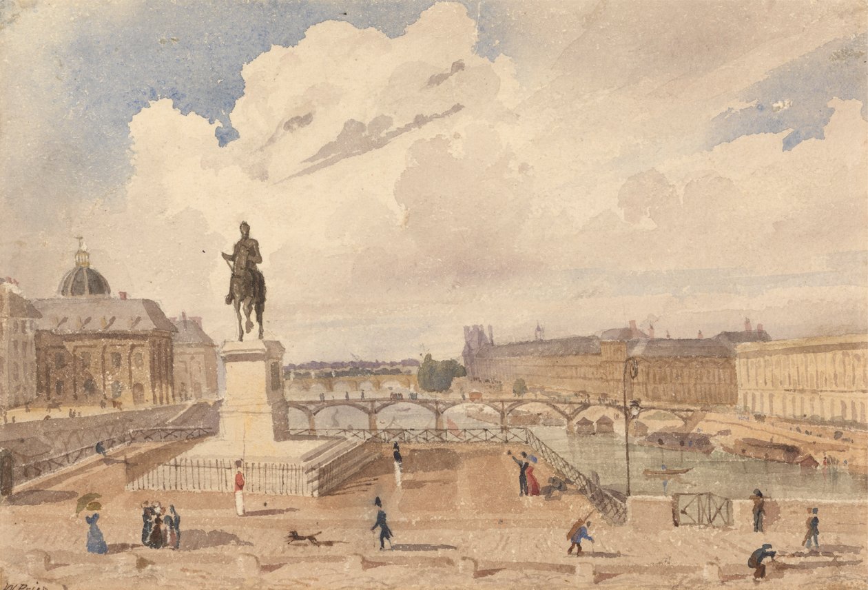 Ansicht von der Pont Neuf von William Henry Lake Price