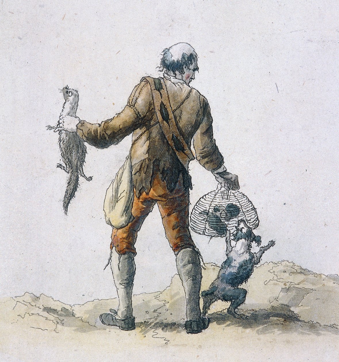 Ein Rattenfänger, Provinzcharaktere von William Henry Pyne