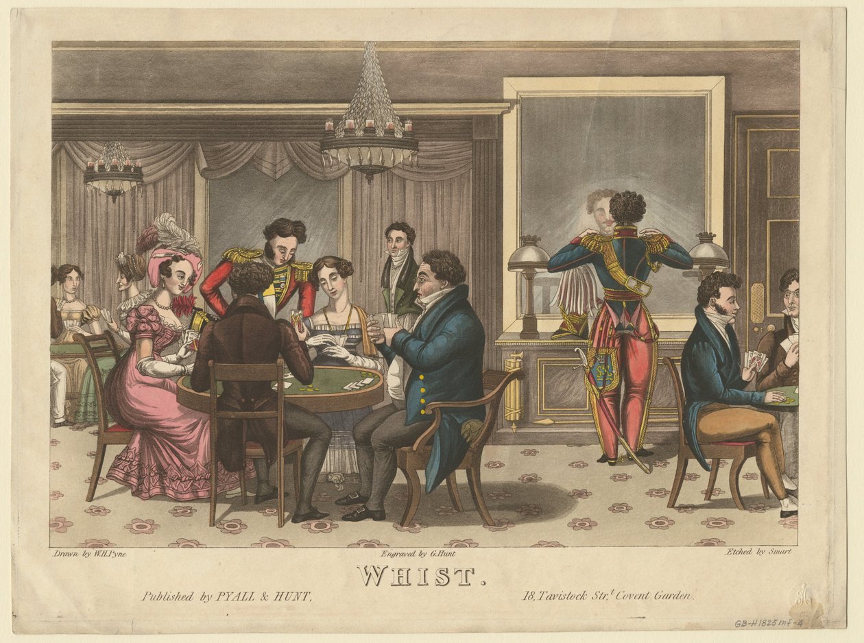 Whist, 1825 von William Henry Pyne