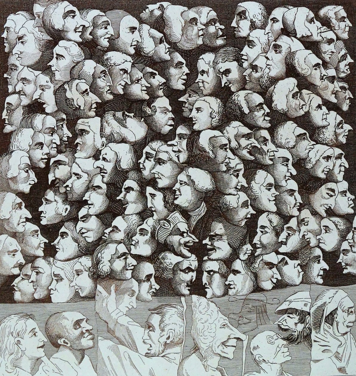 Charaktere von William Hogarth
