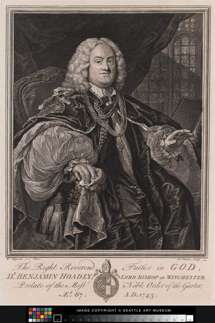 Dr. Benjamin Headly von William Hogarth