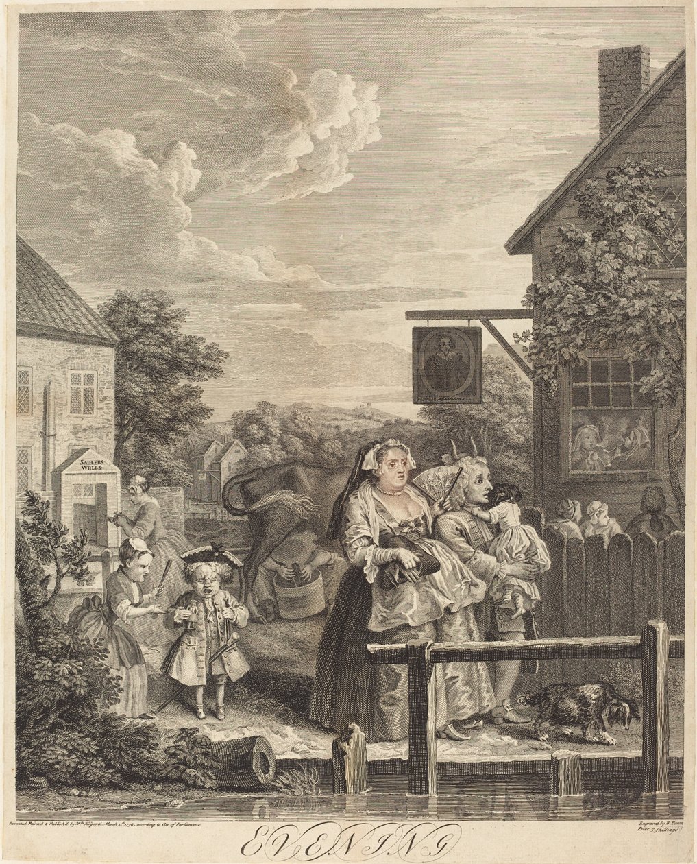 Abend von William Hogarth
