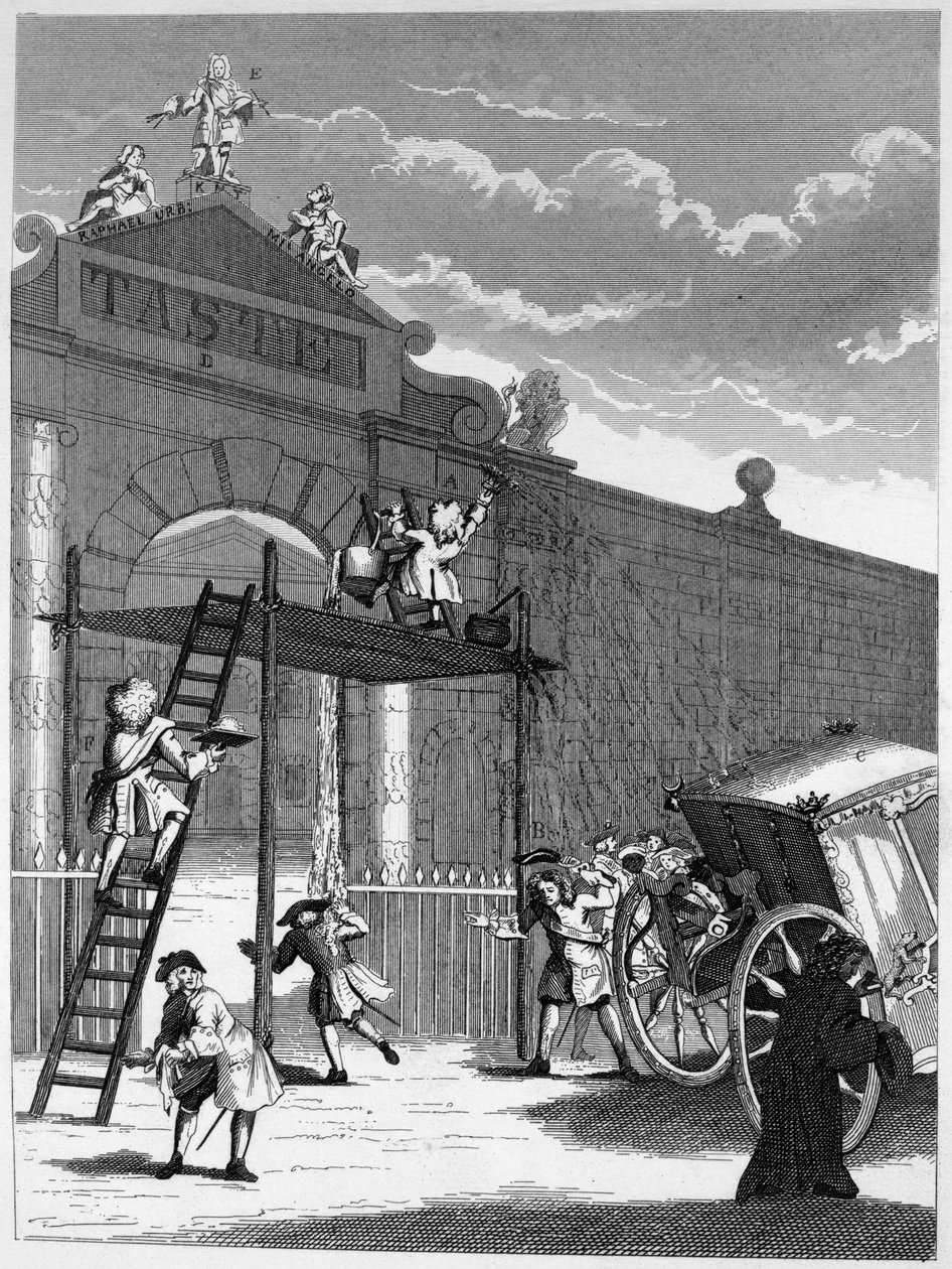 Der Mann des Geschmacks von William Hogarth
