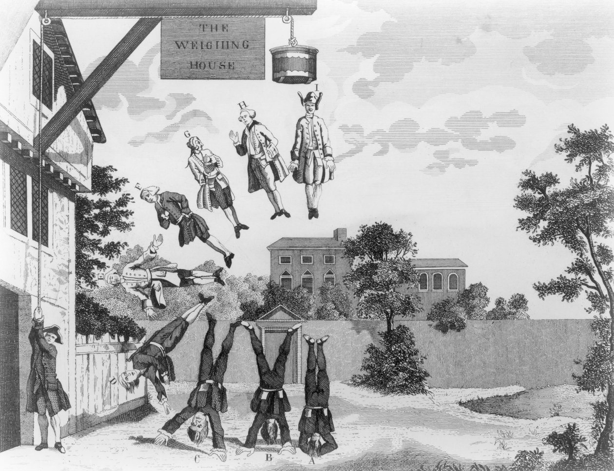 Das Wiegehaus von William Hogarth