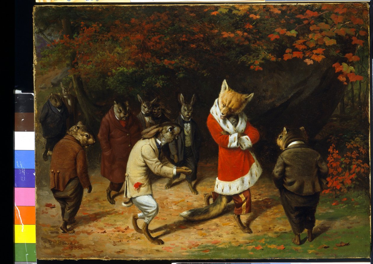 Seine Majestät empfängt von William Holbrook Beard