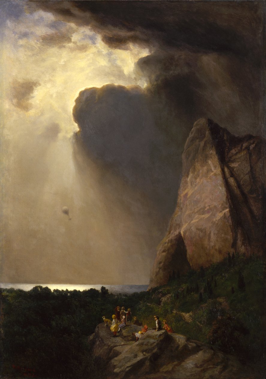 Der verlorene Ballon, 1882 von William Holbrook Beard