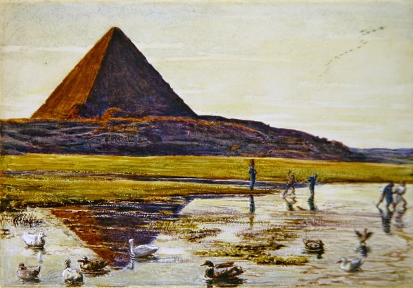 Die Große Pyramide von William Holman Hunt