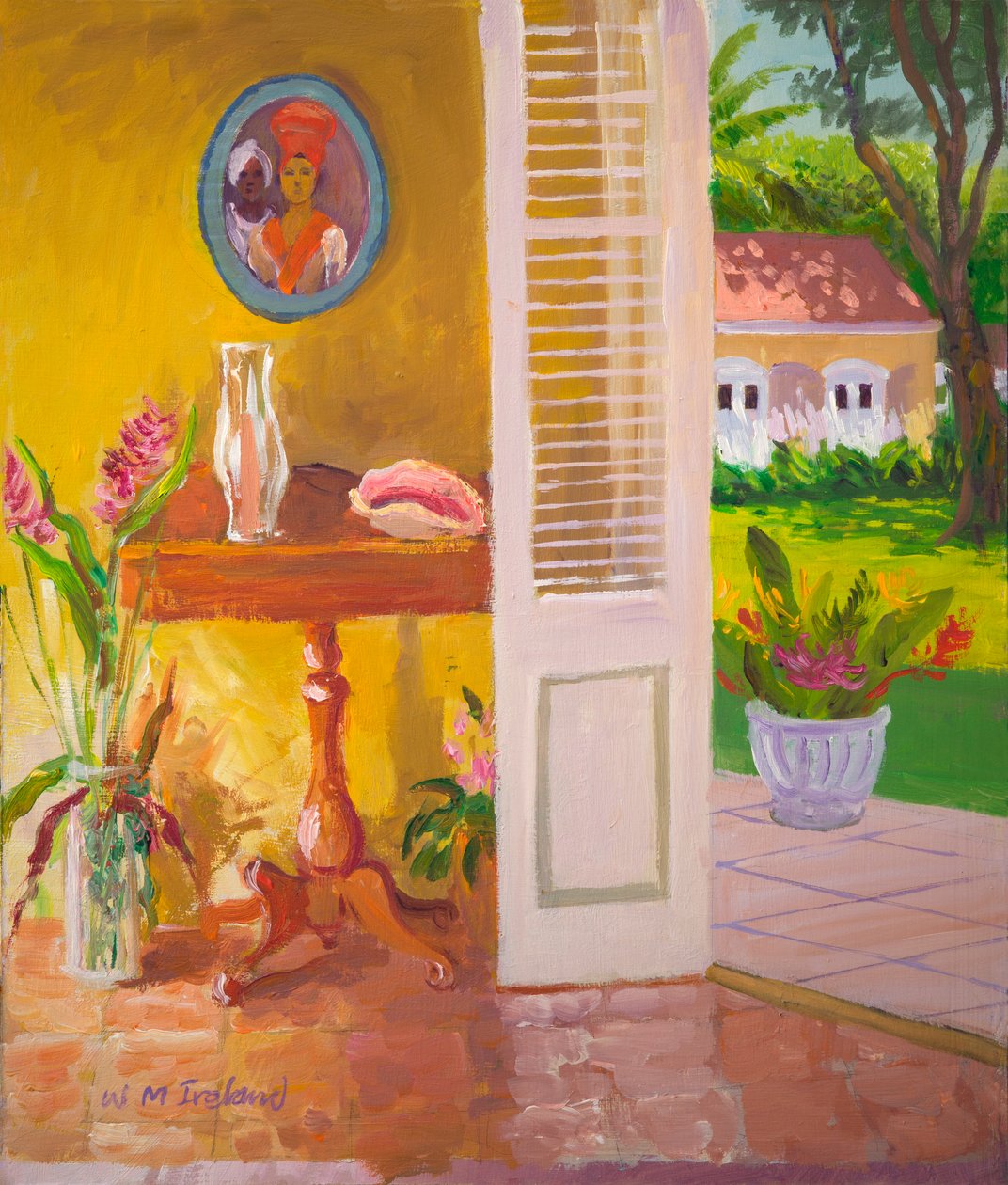 Karibisches Interieur von William Ireland