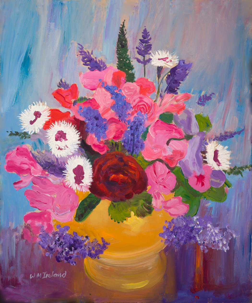 Vase von William Ireland