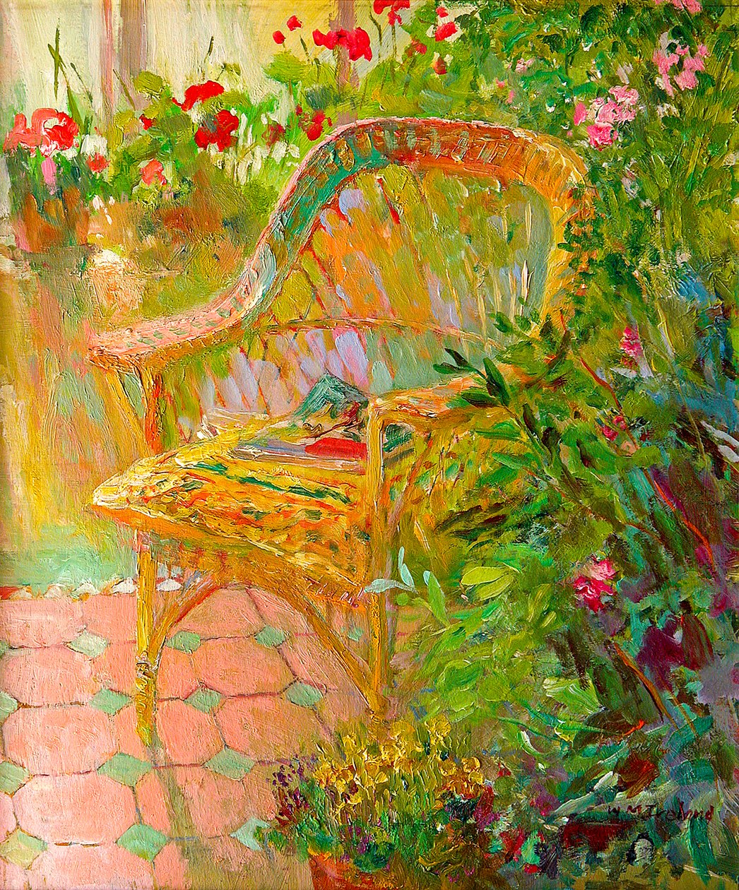 Korbstuhl, 2000 von William Ireland
