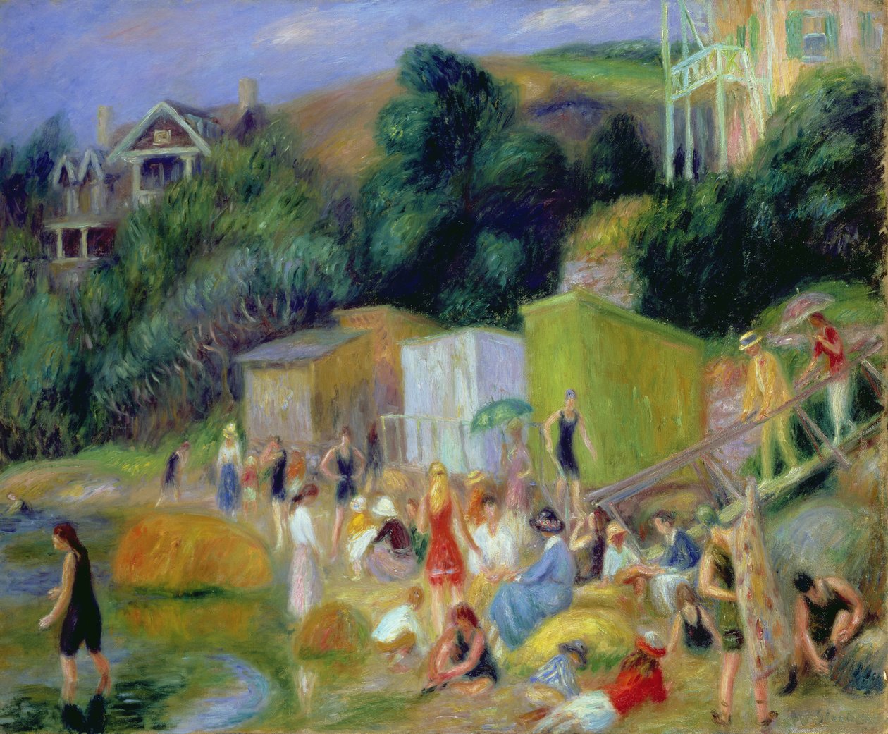 Strand bei Annisquam von William James Glackens