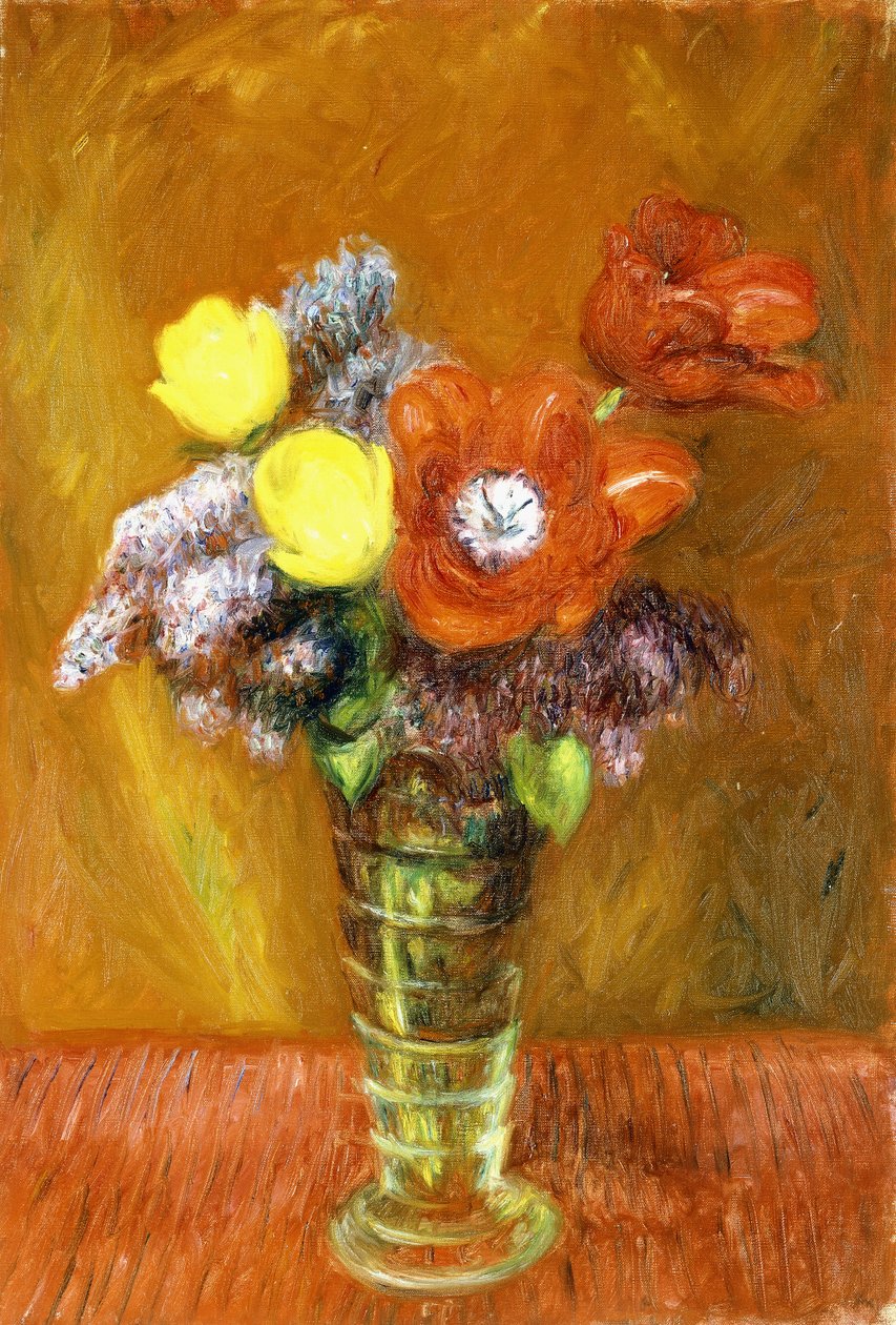 Flieder und Tulpen von William James Glackens