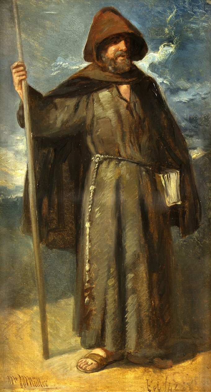 Ein Mönch von William James Muller