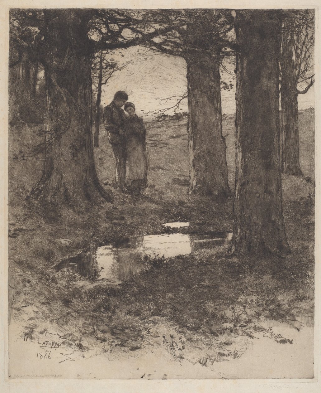 Ein Abendspaziergang von William Langson Lathrop