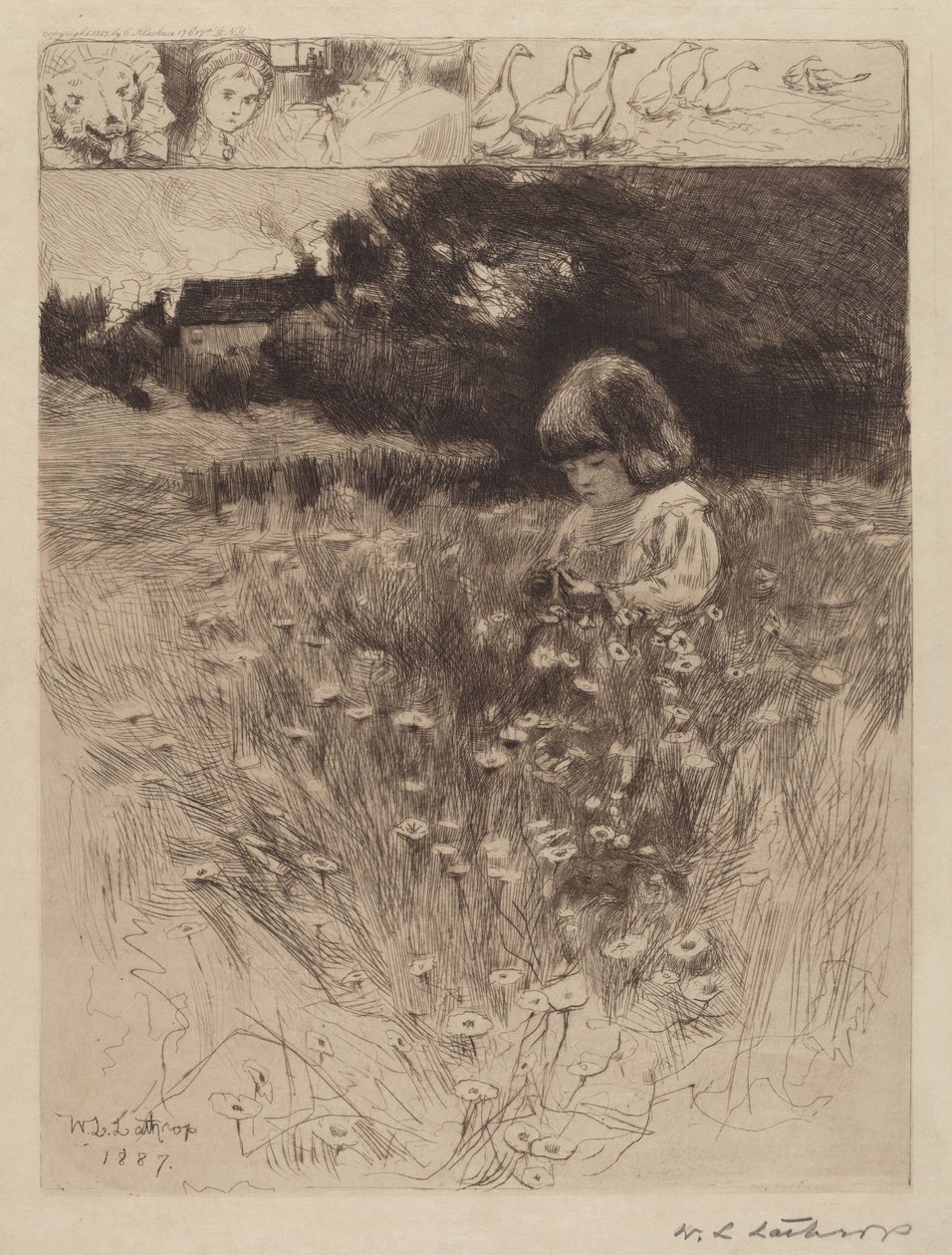Rotkäppchen von William Langson Lathrop