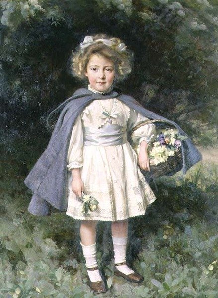 Porträt von Patricia Anley von William Logsdail