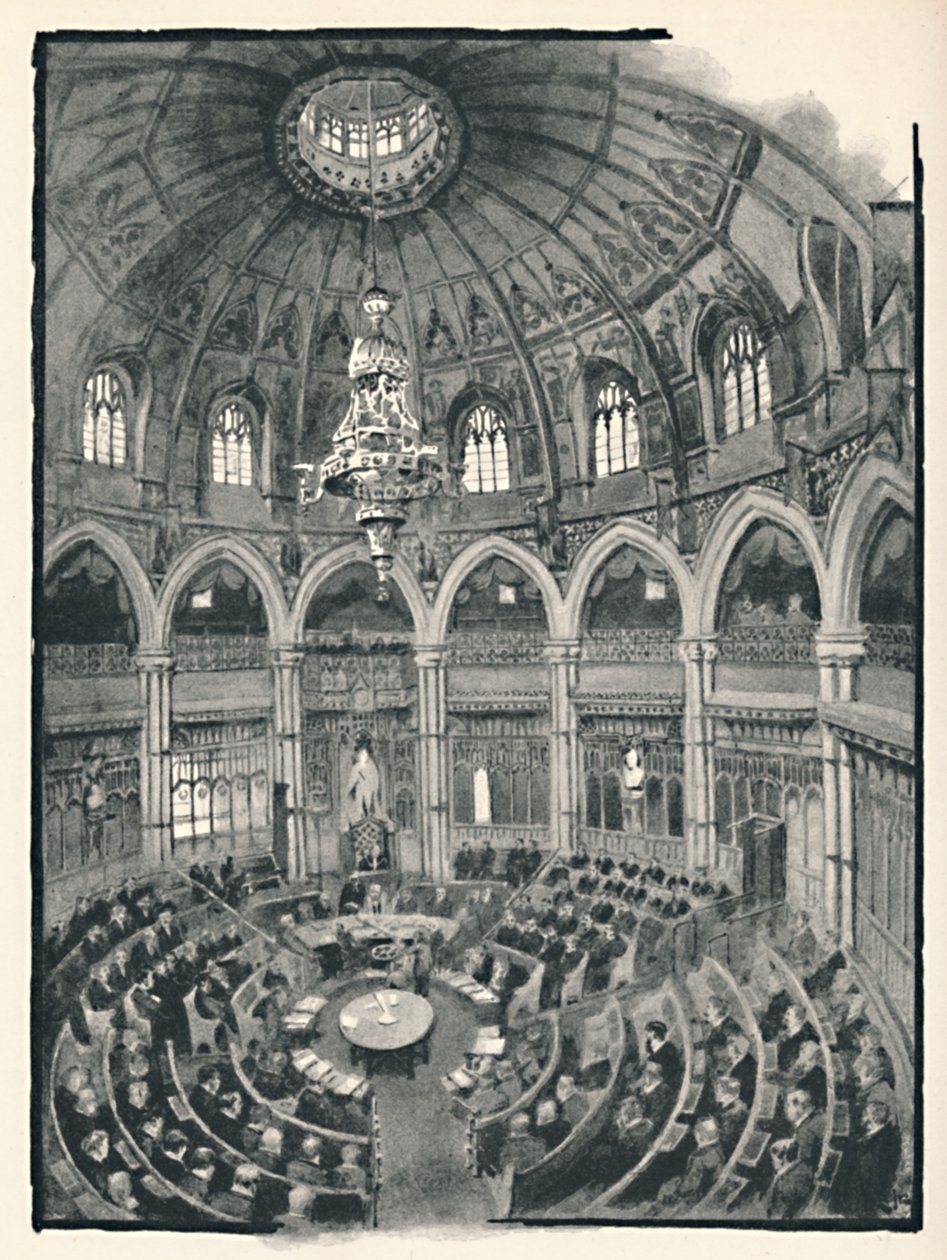 Die Guildhall - Ratssaal, 1891 von William Luker