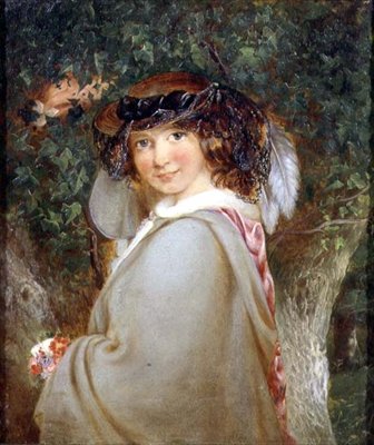 Porträt eines jungen Mädchens von William Maw Egley