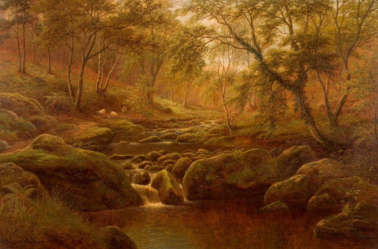 Oak Beck, Harrogate von William Mellor