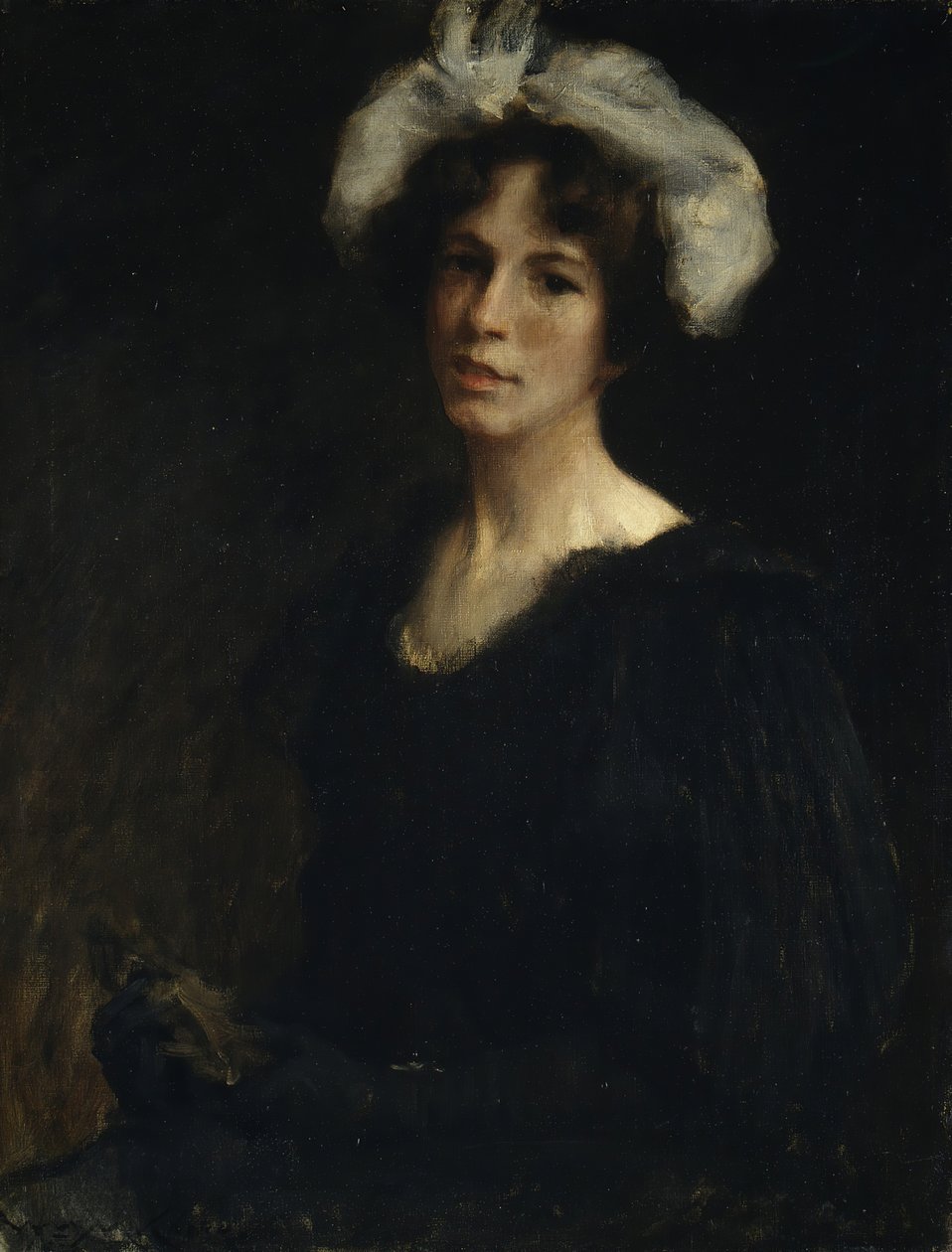 Bessie Potter, ca. 1895 von William Merritt Chase