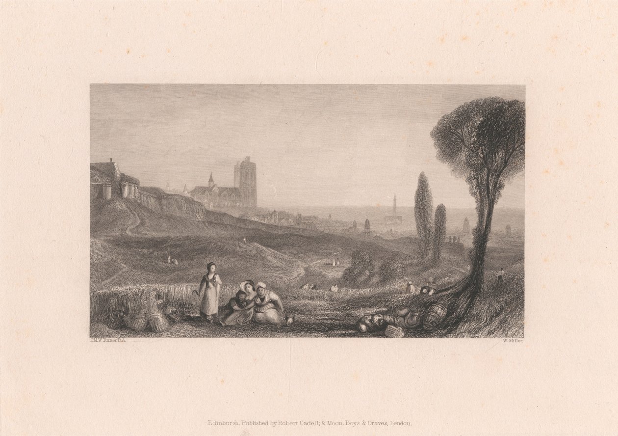 Brüssel - Fernansicht von William Miller