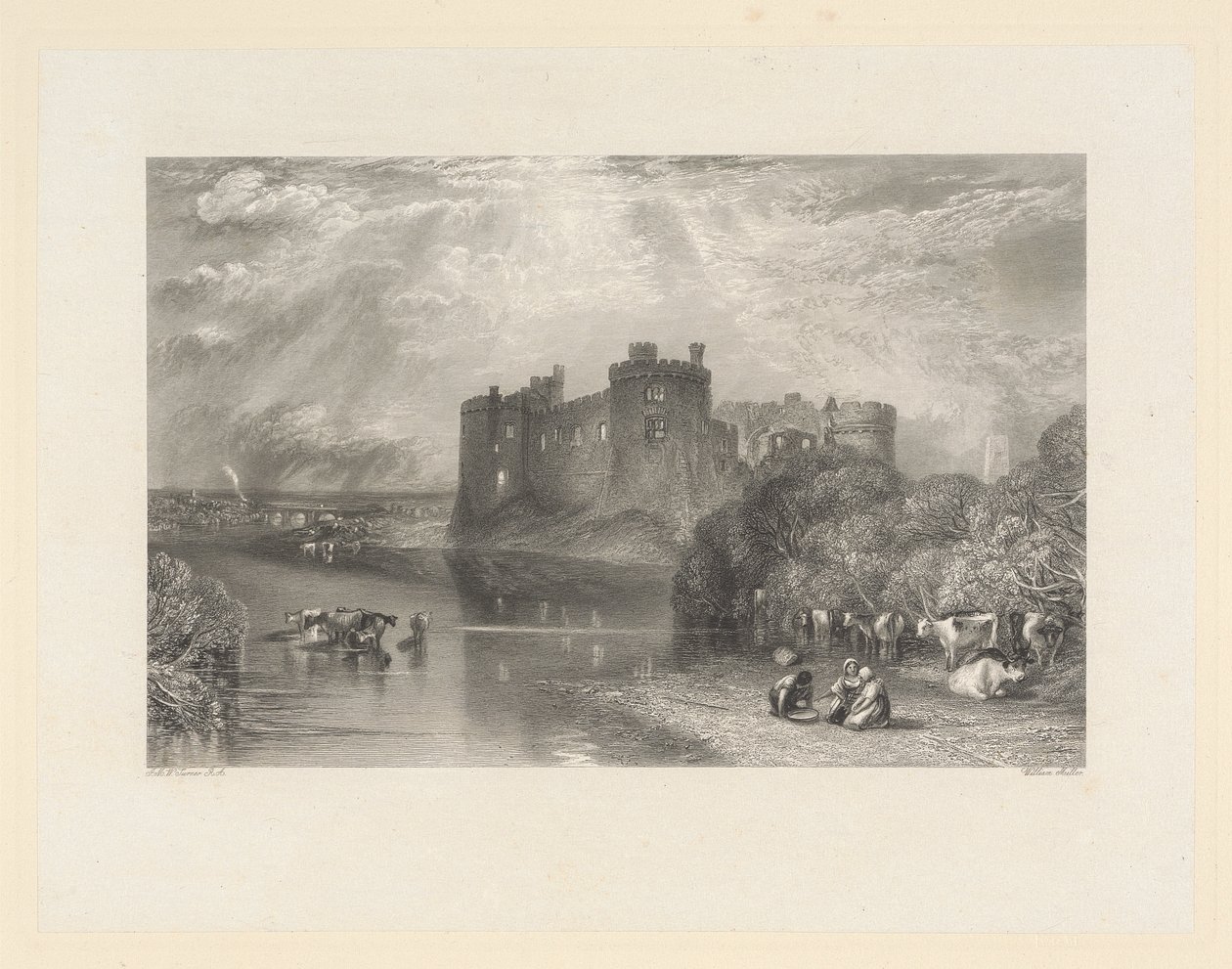 Carew Castle, Pembroke von William Miller