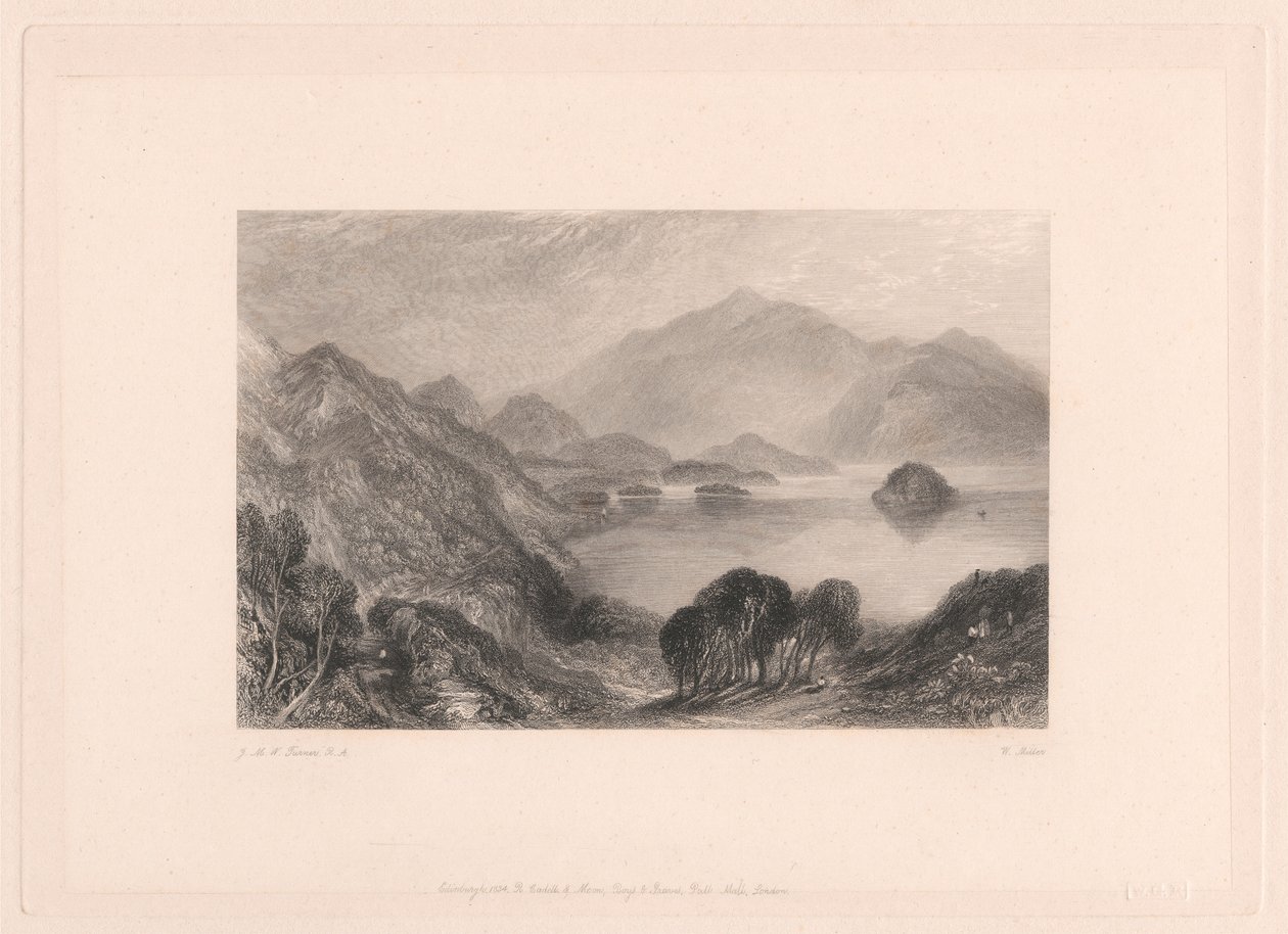 Loch Katrine von William Miller