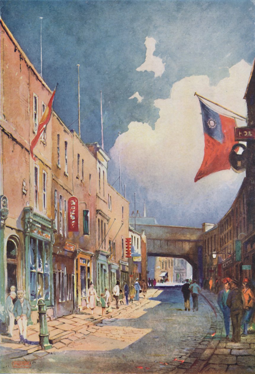 Chinatown, 1920 von William Monk