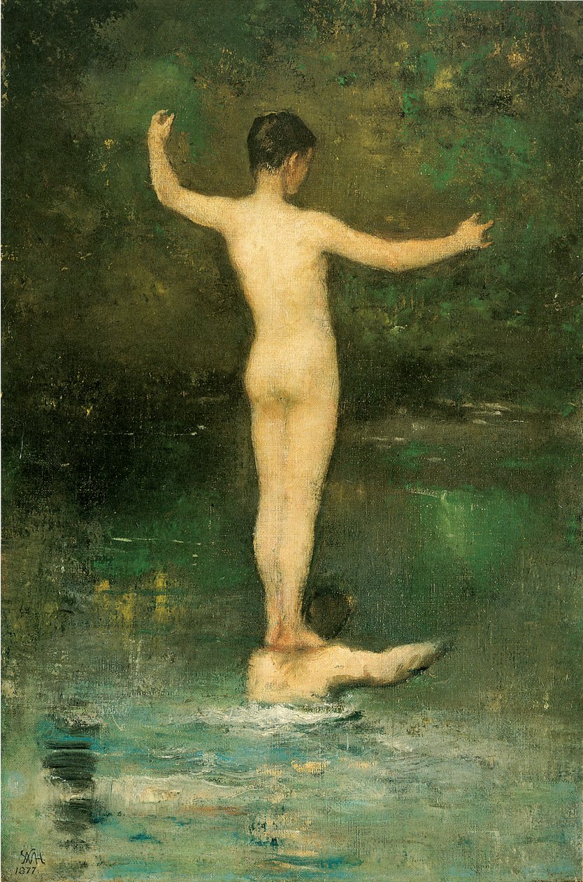 Badende von William Morris Hunt