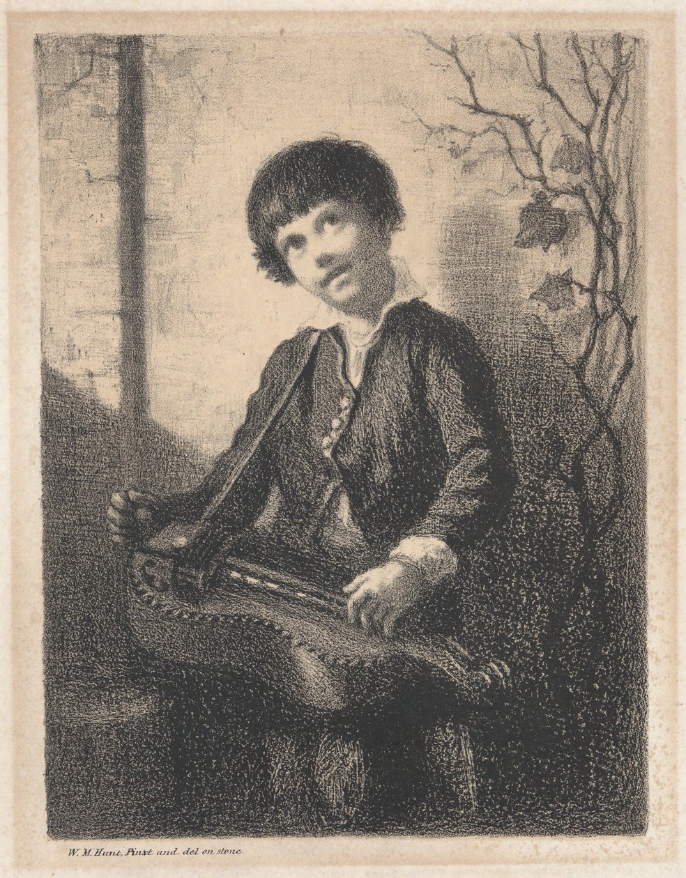 Der Drehorgeljunge von William Morris Hunt