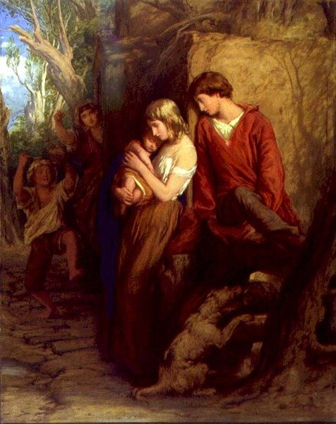 Erste Liebe von William Mulready