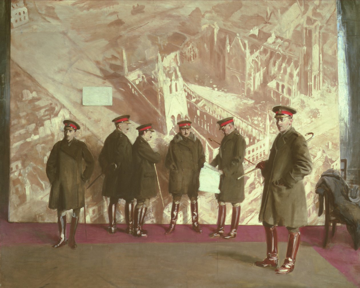 Kanadischer Hauptquartierstab von William Nicholson