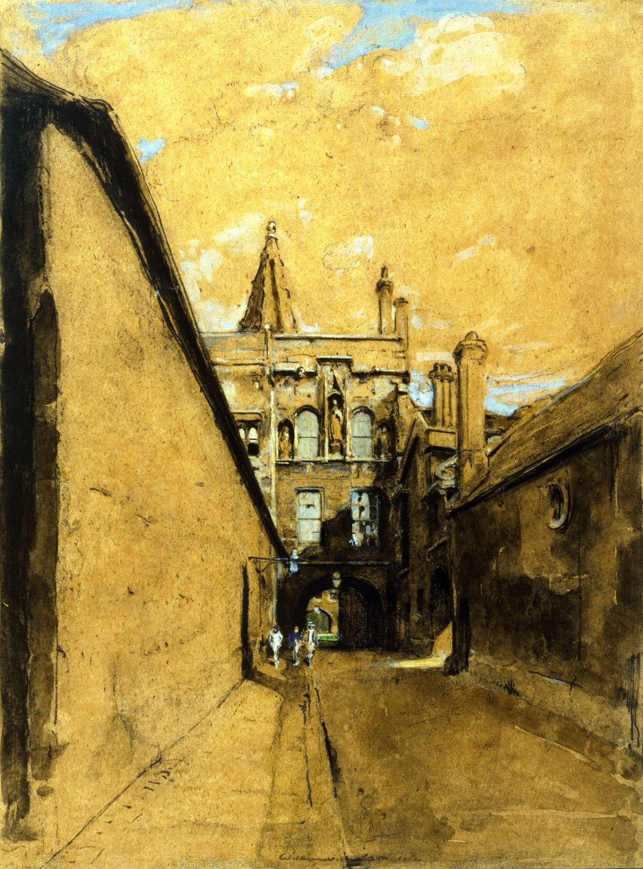 New College Lane Tor von William Nicholson