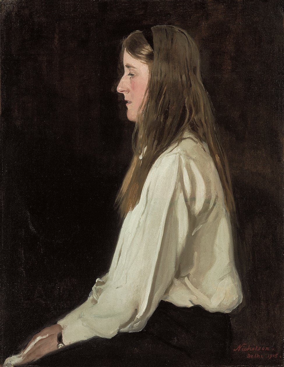 Porträt von Diamond Hardinge (1900-1927) von William Nicholson