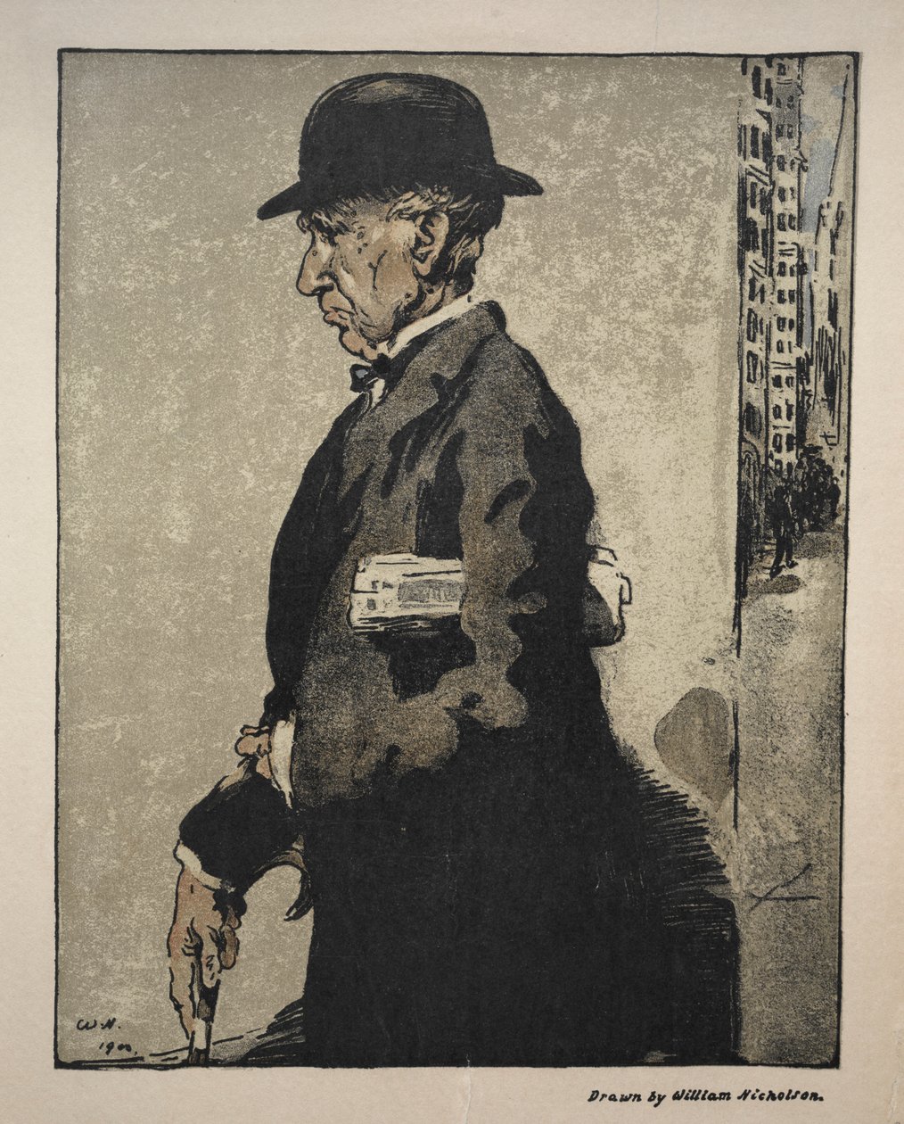 Russell Sage von William Nicholson