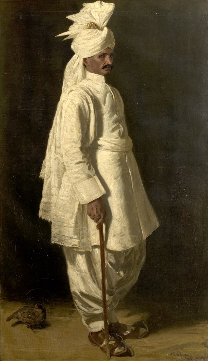 Der Befehlshaber des Vizekönigs (Ruftadur Valayar Shah) von William Nicholson