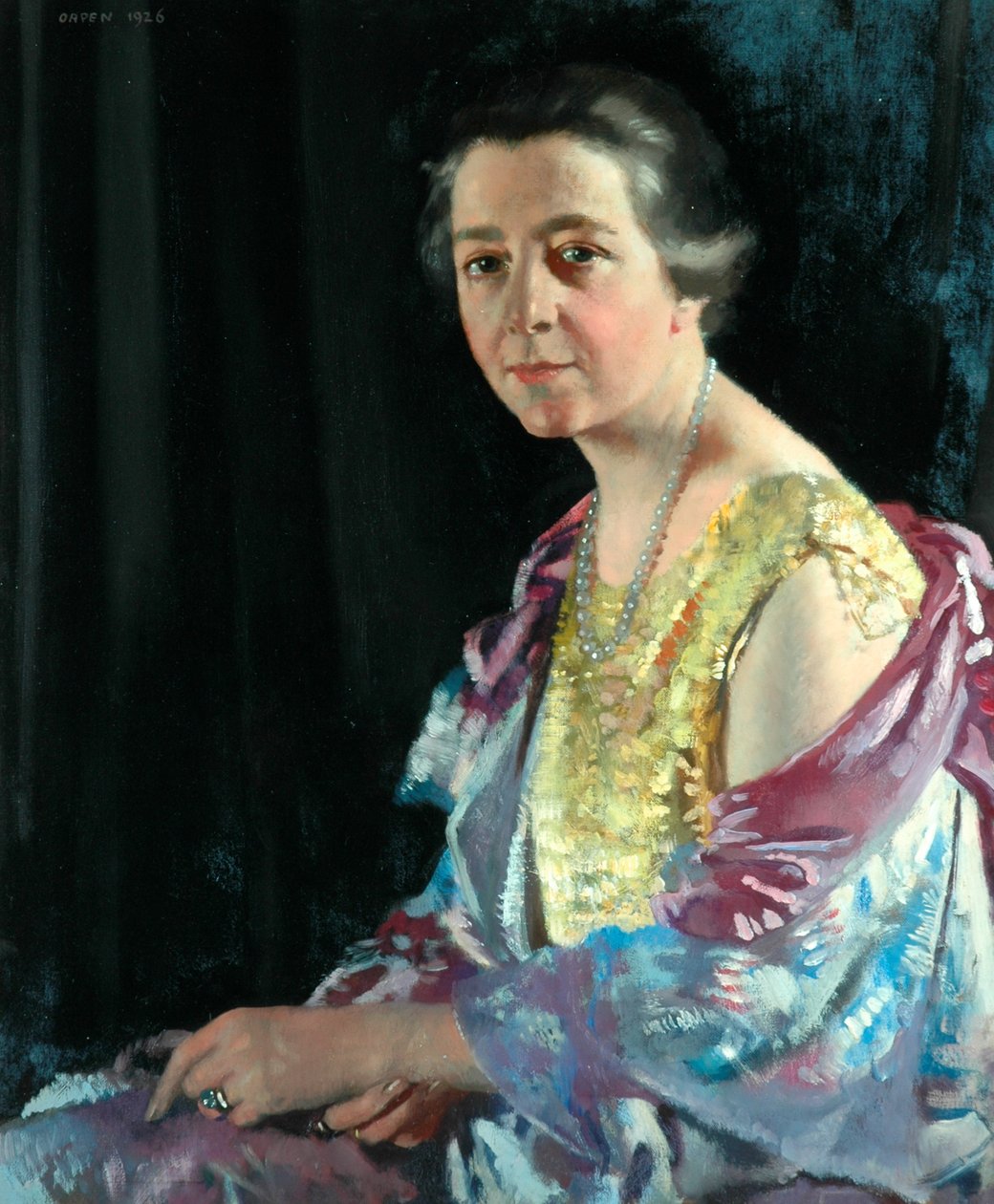 Mrs. Thomas Howarth von William Orpen