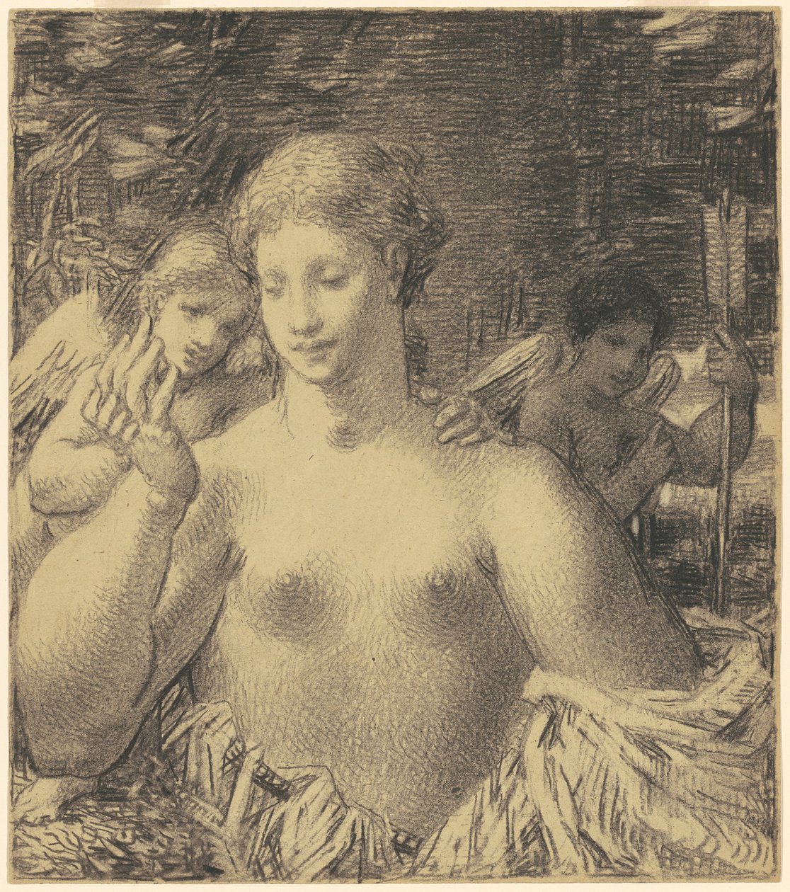 Akt mit Cherubim von William P. Babcock