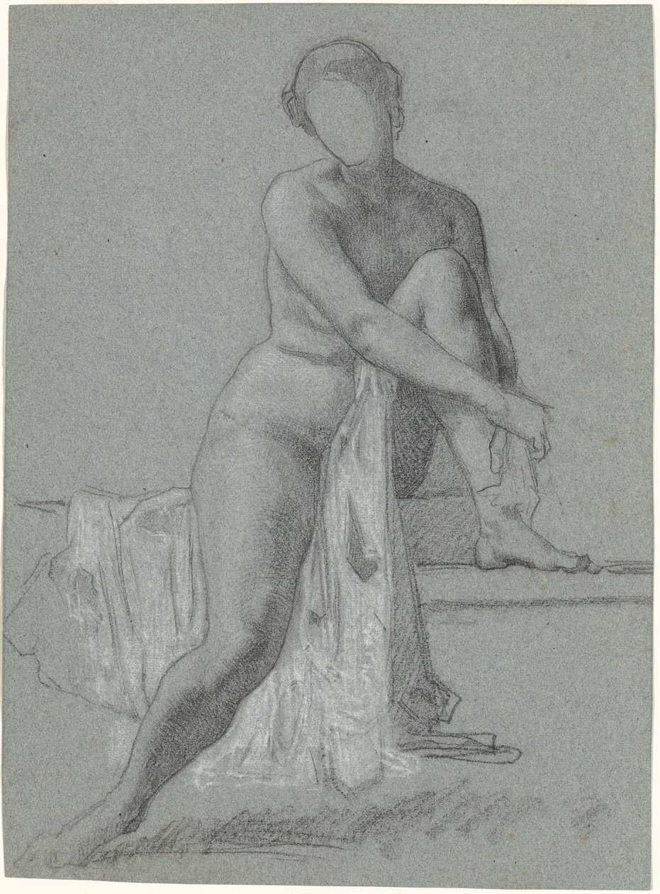 Sitzender Akt von William P. Babcock