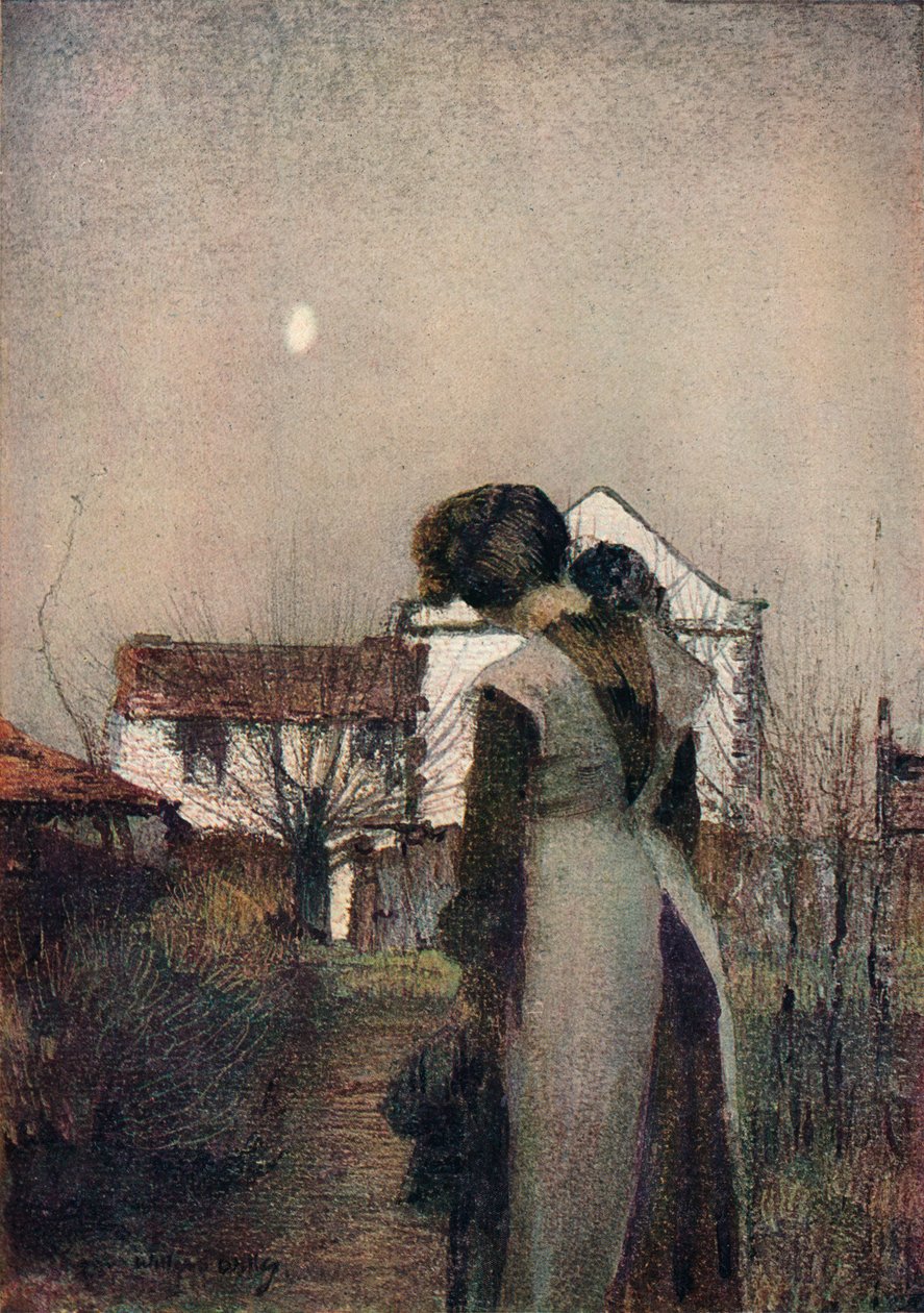 Der alte Garten, ca. 1910 von William Page Atkinson Wells