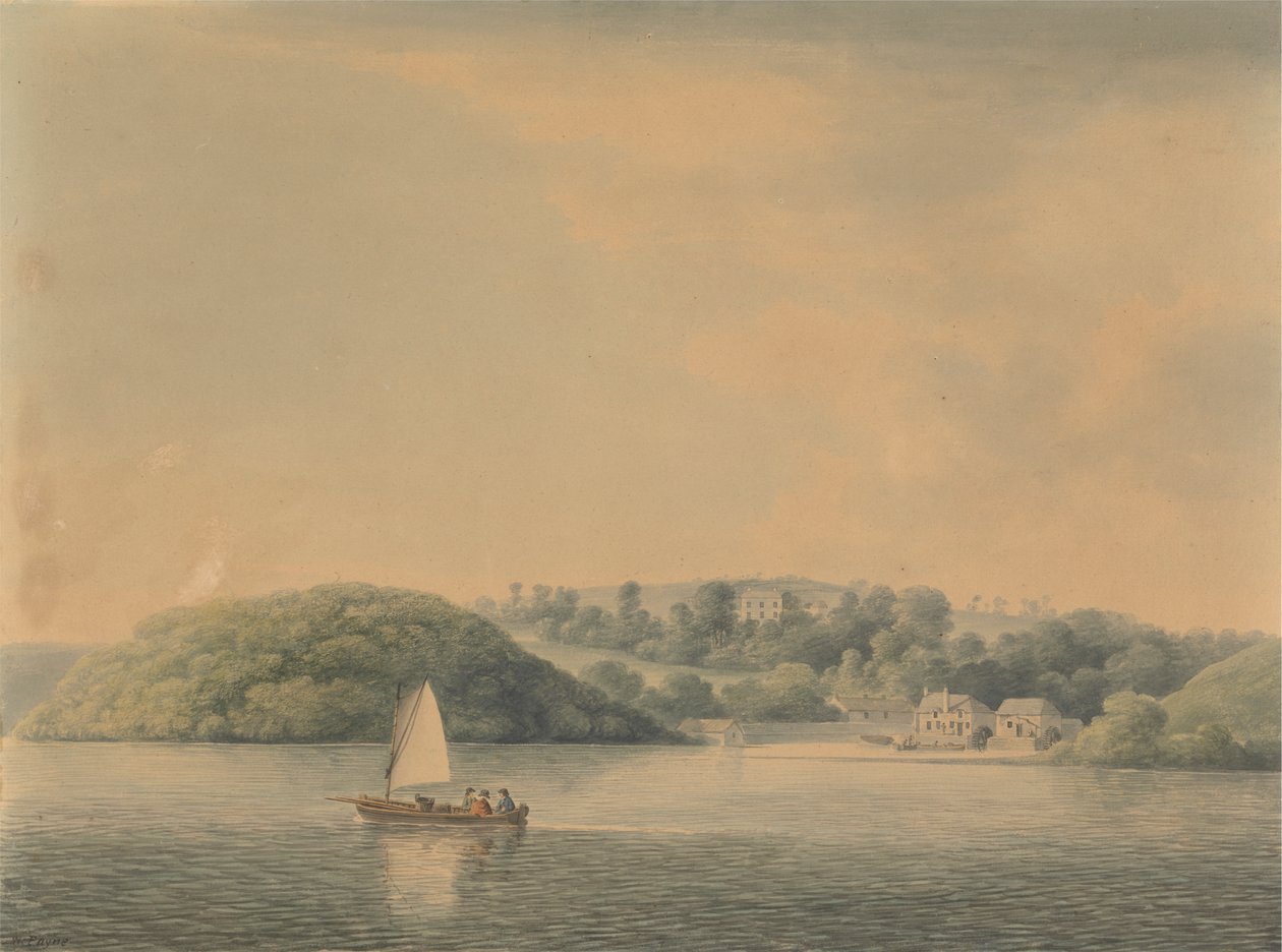 Mühle am Tavy von William Payne