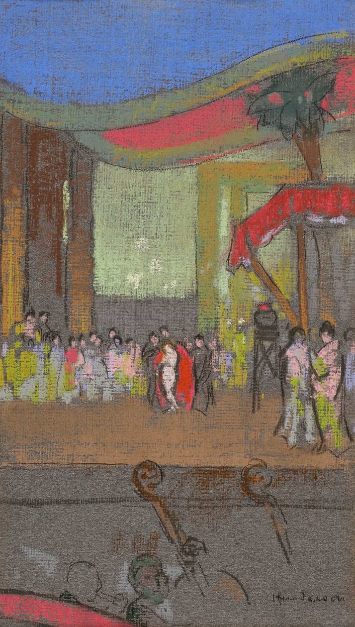 Bühnenbild für Oper von William Penhallow Henderson