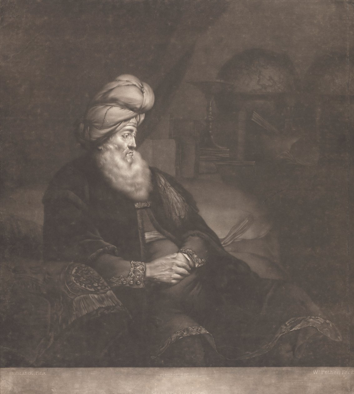 Ein jüdischer Rabbi von William Pether