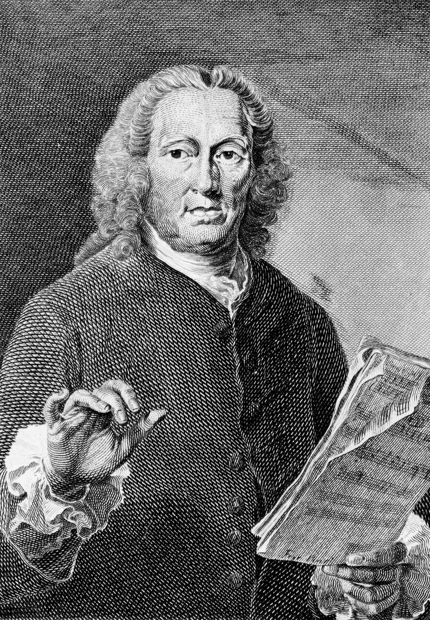 Richard Leveridge, ca. 1760 von William Pether