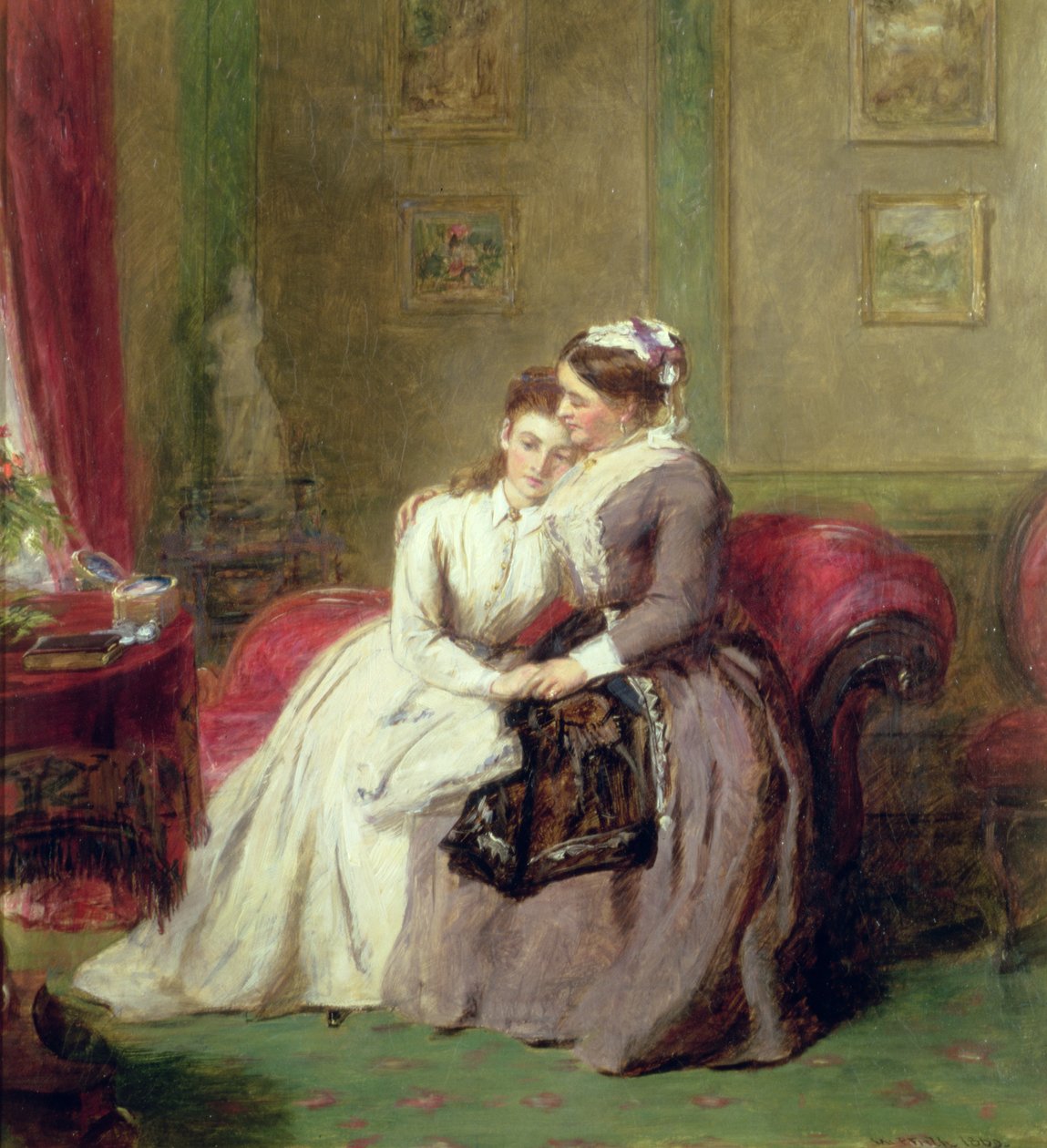 Hoffnung und Angst, 1869 von William Powell Frith