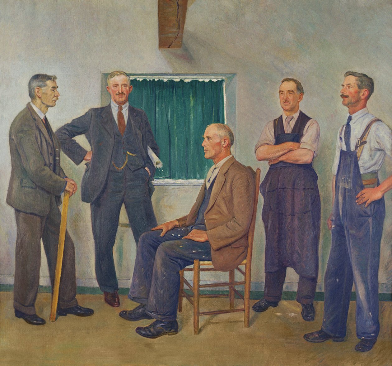 Handwerker von Oakridge von William Rothenstein