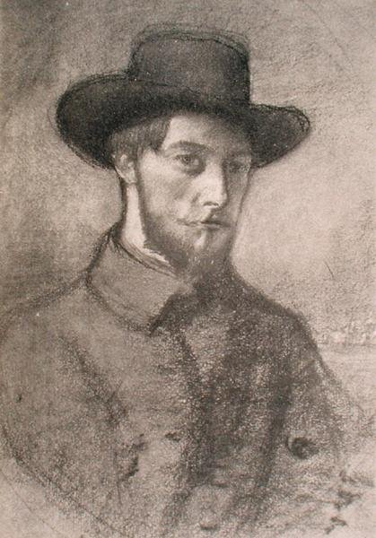 Porträt von Augustus John von William Rothenstein