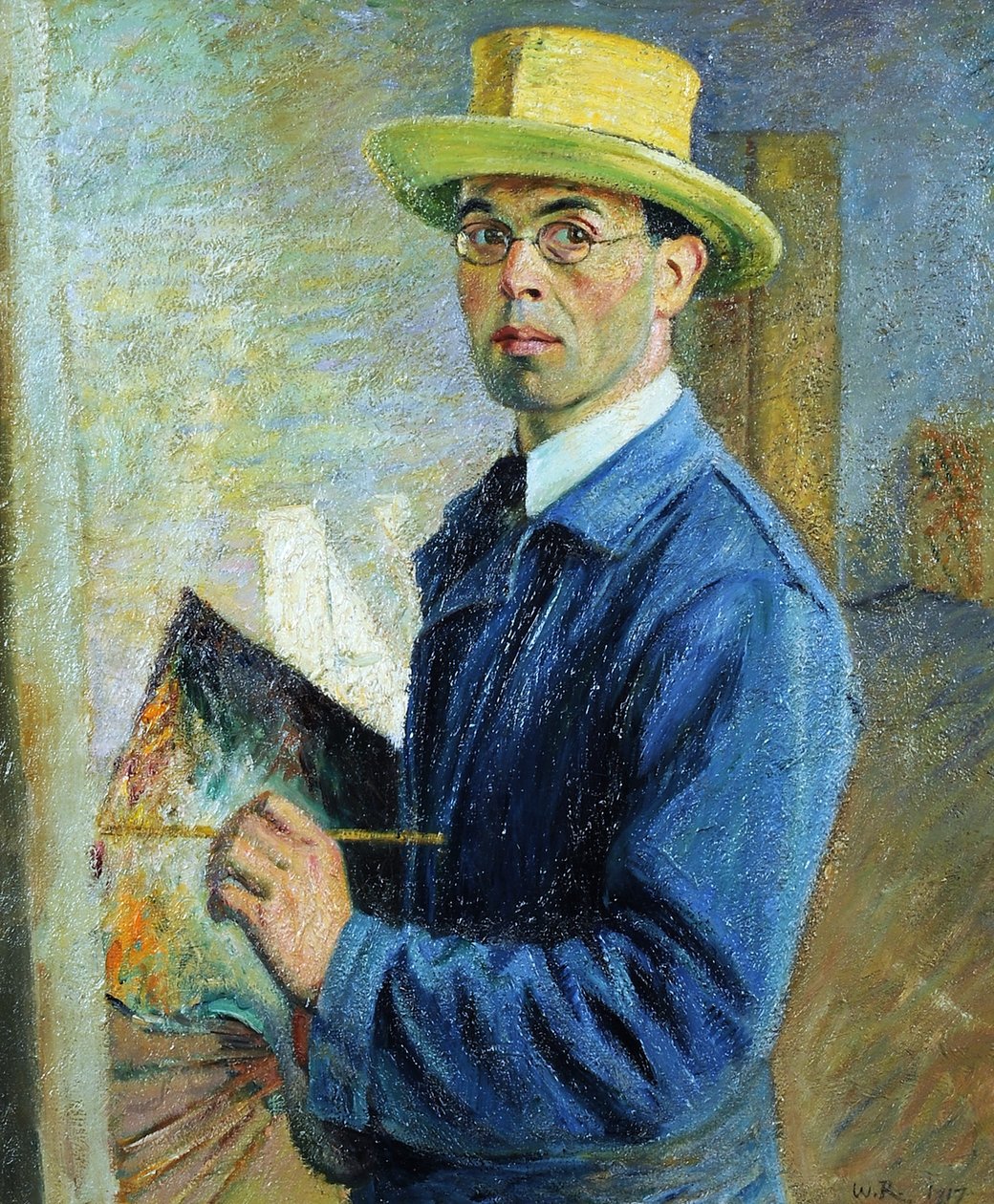 Selbstporträt von William Rothenstein