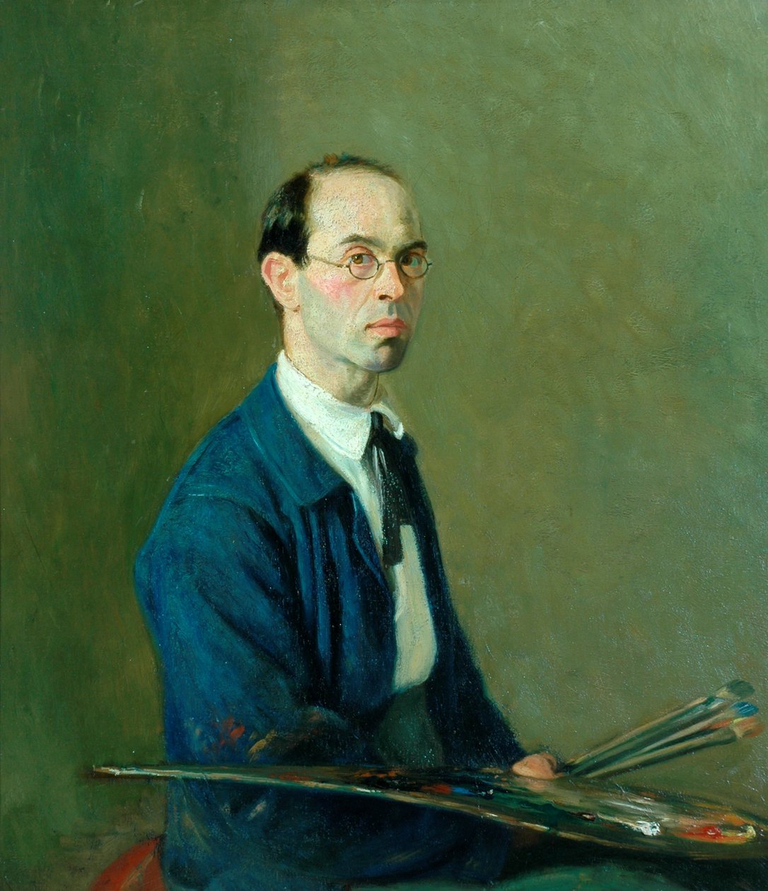 Selbstporträt, ca. 1906 von William Rothenstein